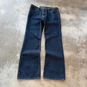 Vintage 2000's Hollister low rise boot cut dark wash denim jeans